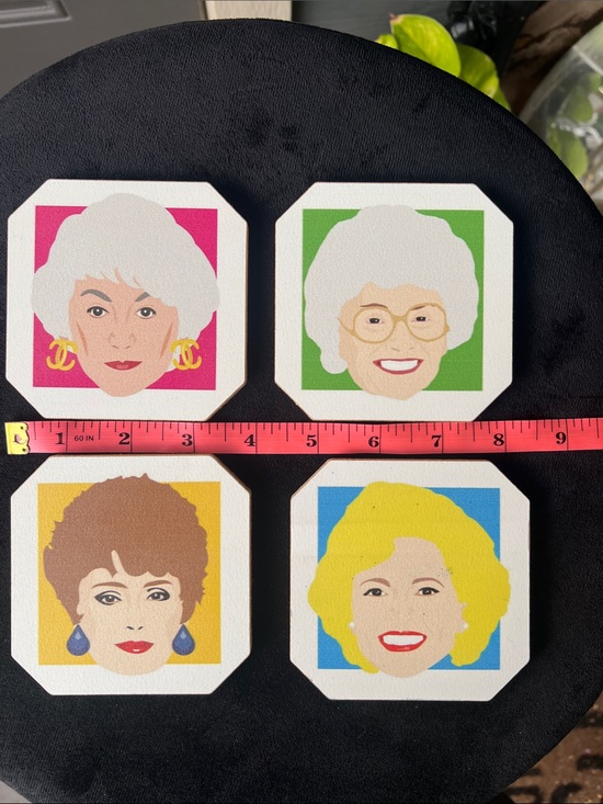 Society6 Other - Golden Girls coaster set